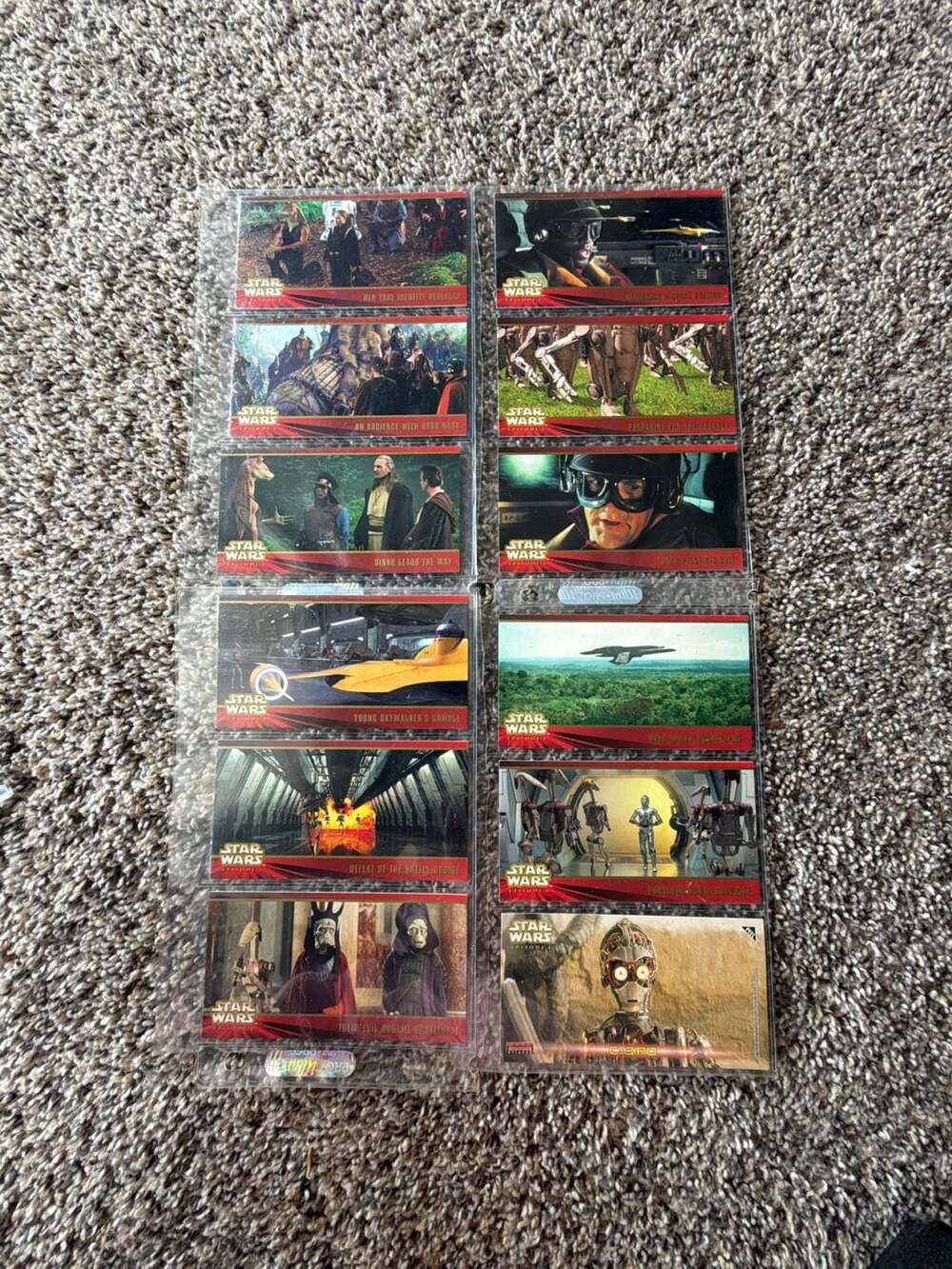 1999 Topps Star Wars Episode I Widevision Trading Card Partial Set #03